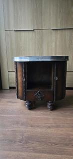 Vintage Houten minibar, Ophalen, Minder dan 45 cm, Minder dan 55 cm, Gebruikt