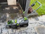 LUX 20V grasmaaier, nog in prima staat!, Ophalen, Gebruikt, Accu-grasmaaier, Opvangbak