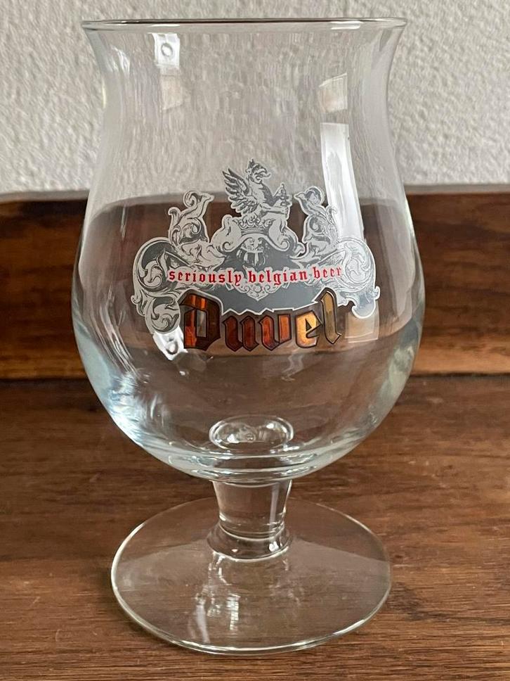 Duvel glas 2005, “Seriously Belgian Beer”, Verzamelen, Biermerken, Zo goed als nieuw, Glas of Glazen, Duvel, Ophalen of Verzenden