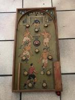 Voetbalspel antiek met knikkers, Antiek en Kunst, Ophalen of Verzenden