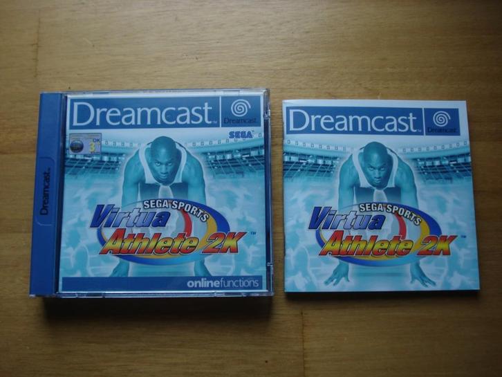 Virtua athlete 2k sega dreamcast, Spelcomputers en Games, Games | Sega, Zo goed als nieuw, Mega Drive, Racen en Vliegen, 1 speler