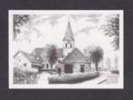 Heemse Hervormde Kerk Pentekening., Verzamelen, Ophalen of Verzenden, 1960 tot 1980, Ongelopen, Overijssel