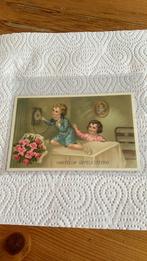 Postkaart - Verjaardagskaart - Telefoon, Ophalen of Verzenden, 1940 tot 1960, Ongelopen, Kinderen