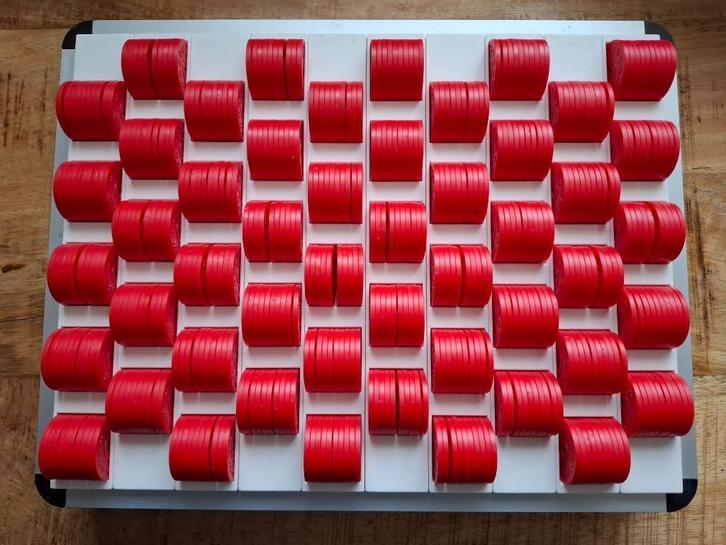 500 consumptiemunten in telbak, neutraal, consumptie munten, Hobby en Vrije tijd, Overige Hobby en Vrije tijd, Gebruikt, Ophalen of Verzenden