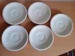 Wedgewood  Edmee bordjes  5 stuks, Huis en Inrichting, Keuken | Servies, Ophalen of Verzenden, Wedgwood, Aardewerk, Schaal of Schalen