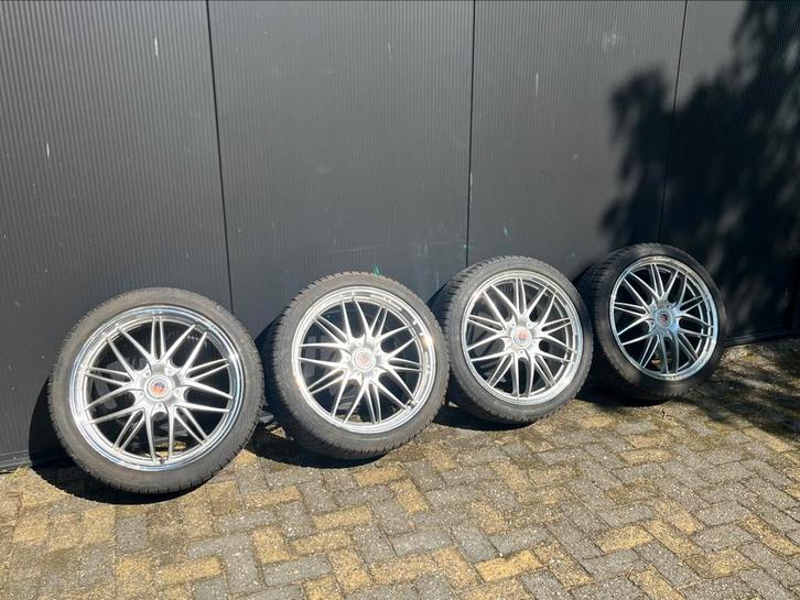 4 velgen 21” Fisker Karma met all weather / winterbanden, Auto's, Fisker, Particulier, Ophalen