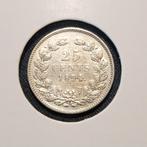 25 cent 1894, Postzegels en Munten, Munten | Nederland, Verzenden, Zilver, 25 cent, Koningin Wilhelmina