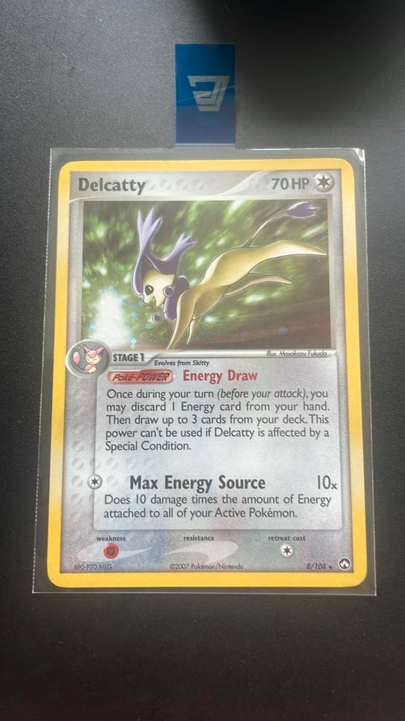 Delcatty 8/108, Hobby en Vrije tijd, Verzamelkaartspellen | Pokémon, Zo goed als nieuw, Losse kaart, Ophalen of Verzenden