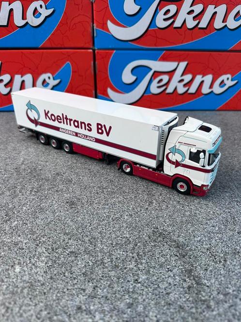 WSI Scania S450 Koeltrans BV Angeren met koeltrailer, Hobby en Vrije tijd, Modelauto's | 1:50, Nieuw, Bus of Vrachtwagen, Wsi