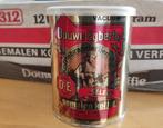 Douwe Egberts retro vacuüm koffieblik (10x) met koffie 1960, Verzamelen, Blikken, Ophalen of Verzenden, Nieuw, Koffie, Douwe Egberts