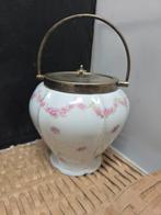 Prachtige antiek biscuit pot brocante, Ophalen of Verzenden