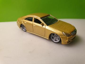 Bburago - Mercedes CLS [goud] 1/64 beschikbaar voor biedingen