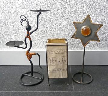 Laurids Lonborg vintage kandelaar Afrikaanse stijl beschikbaar voor biedingen