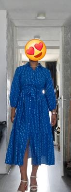 Marella -  Intrend Blue dress polkadots, Kleding | Dames, Maat 38/40 (M), Galajurk, Blauw, Intrend / Marella
