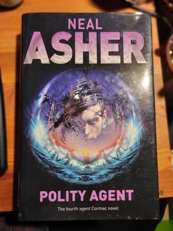 Neal Asher - Polity Agent - 1st HC beschikbaar voor biedingen
