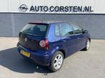 Volkswagen Polo 1.4-16V Turijn 5drs Airco Elek.Ramen/Spiegel, Voorwielaandrijving, Zwart, Blauw, Origineel Nederlands