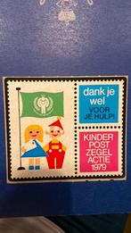 Kinderpostzegels sticker 1979, Ophalen of Verzenden, Nieuw