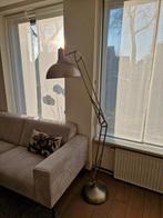 Staande lamp luné vloerlamp zilver, Huis en Inrichting, Ophalen, Zo goed als nieuw, Metaal, 75 cm of meer