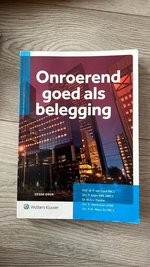 P. van Gool - Onroerend goed als belegging, Boeken, Wetenschap, Zo goed als nieuw, Ophalen of Verzenden