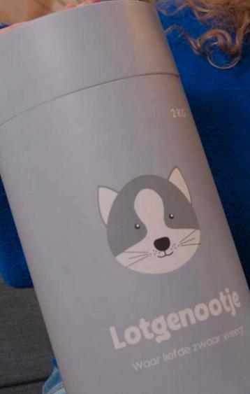 Lotgenootje verzwarings knuffel. Kat. Nieuw! beschikbaar voor biedingen