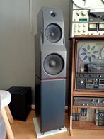 Van Medevoort DD 8.5 speakers zeer zeldzaam!, Zo goed als nieuw, 120 watt of meer, Front, Rear of Stereo speakers, Ophalen
