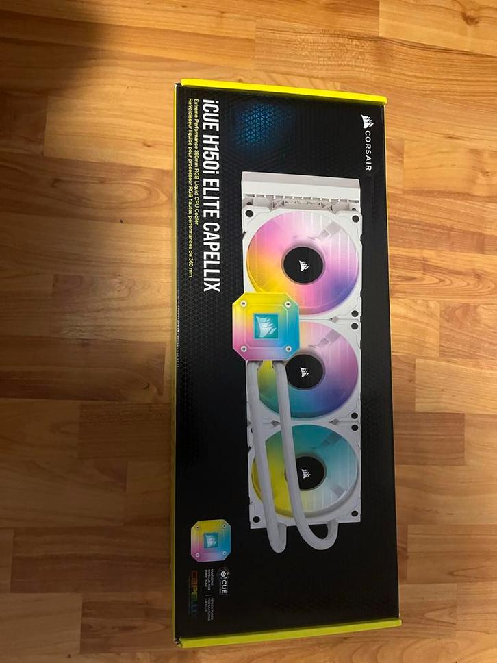 Corsair H150i Elite Capellix Waterkoeling, Computers en Software, Computerkoelers, Gebruikt, Waterkoeling, Ophalen of Verzenden