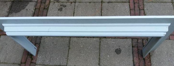 Eiken Schouwlijst, Doe-het-zelf en Verbouw, Hout en Planken, Gebruikt, Plank, Eiken, Ophalen
