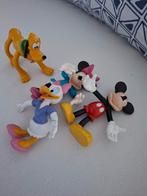 Disney, buigzame poppetjes.[ 4 x], Verzamelen, Disney, Ophalen, Mickey Mouse, Beeldje of Figuurtje