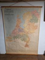 Oude landkaart Nederland, zie foto's, Antiek en Kunst, Ophalen of Verzenden, Aardrijkskunde