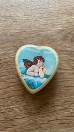 Blikje met zeepje engel opdruk, Verzamelen, Blikken, Ophalen of Verzenden, Zo goed als nieuw, Overige