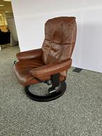 Stressless Mayfair Large, Ophalen, Gebruikt, 50 tot 75 cm, Leer