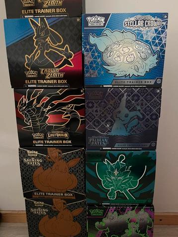 Pokémon Elite Trainerbox - Zonder Promo & Boosterpacks beschikbaar voor biedingen