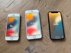 Partij van 3 iPhones - 12 Mini, 7, SE (1e gen), Gebruikt, IPhone 12 Mini, Zwart, Ophalen of Verzenden