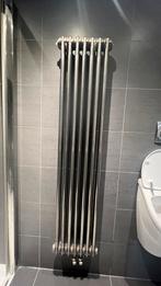Designradiator – RVS staal look – 36 x 160 cm, Ophalen, Gebruikt, Radiator, Minder dan 60 cm
