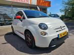 Fiat 500 E 24kwh Sport BJ.2015 / Navi / Leer / Airco Clima /, Gebruikt, USB, 4 stoelen, Wit