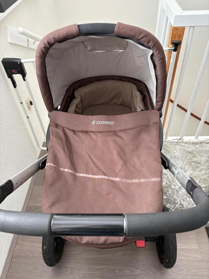 Kinderwagen Maxi Cosi Mura Walnut Brown, Kinderen en Baby's, Kinderwagens en Combinaties, Gebruikt, Combiwagen, Maxi-Cosi, Luchtbanden