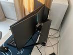 Alienware AW2518H 24.5" Gaming Monitor - 240Hz - G-Sync, Gebruikt, In hoogte verstelbaar, Full HD, 1 tot 2 ms
