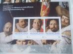 Persoonlijke zegels velletje 4x Frans Hals, Ophalen of Verzenden, Na 1940, Postfris