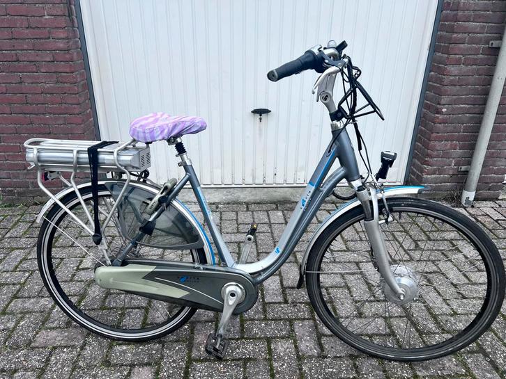 Sparta C4 elektrische damesfiets met nieuw accu cellen 53 cm, Fietsen en Brommers, Elektrische fietsen, Zo goed als nieuw, Sparta