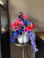Toetervaas met Zijden bloemen Kunstbloem Zijden, Ophalen of Verzenden, Nieuw