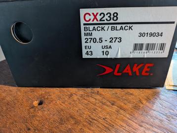 LAKE wielrenschoenen maat 43 CX238 beschikbaar voor biedingen
