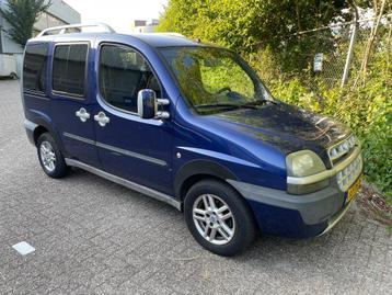 Fiat Doblo 1.6 16V 2004 Blauw Malibu 5-persoons Airco trekha beschikbaar voor biedingen