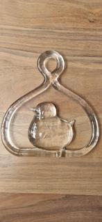 Vintage glazen raamhanger – Kosta Boda – Vogel, Ophalen of Verzenden