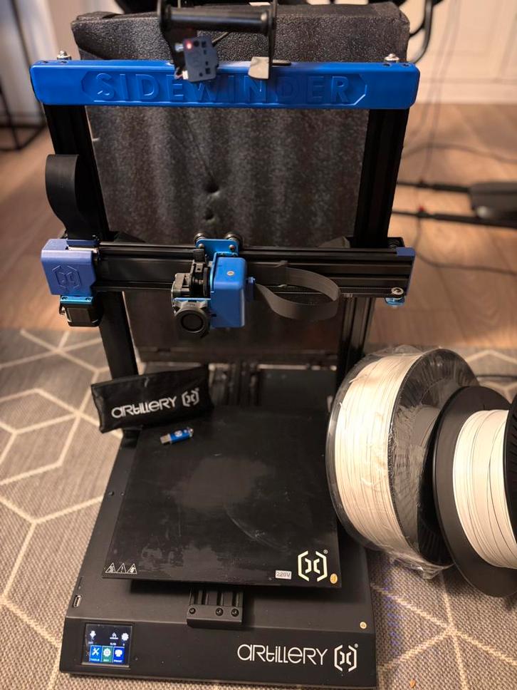 Artillery Sidewinder X2 3D printer, Computers en Software, 3D Printers, Zo goed als nieuw, Ophalen