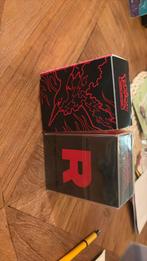 team rocket moltres deck box, Ophalen of Verzenden, Zo goed als nieuw, Speeldeck