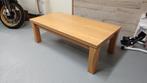 Blank eiken salontafel, Huis en Inrichting, Tafels | Salontafels, Ophalen, 100 tot 150 cm, 50 tot 100 cm, Minder dan 50 cm