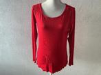 H&M logg longsleeve shirt L, Maat 42/44 (L), Nieuw, Ophalen of Verzenden, Rood