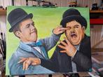 Laurel and Hardy schilderij, Ophalen of Verzenden