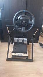 Racestuur thrustmaster t300 + pedalen  en standaard, Ophalen, Zo goed als nieuw