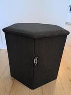 Ikea Kjuge zitpoef, 6-hoekig, met opbergruimte ZGAN, Ophalen, Minder dan 50 cm, Minder dan 50 cm, Zo goed als nieuw